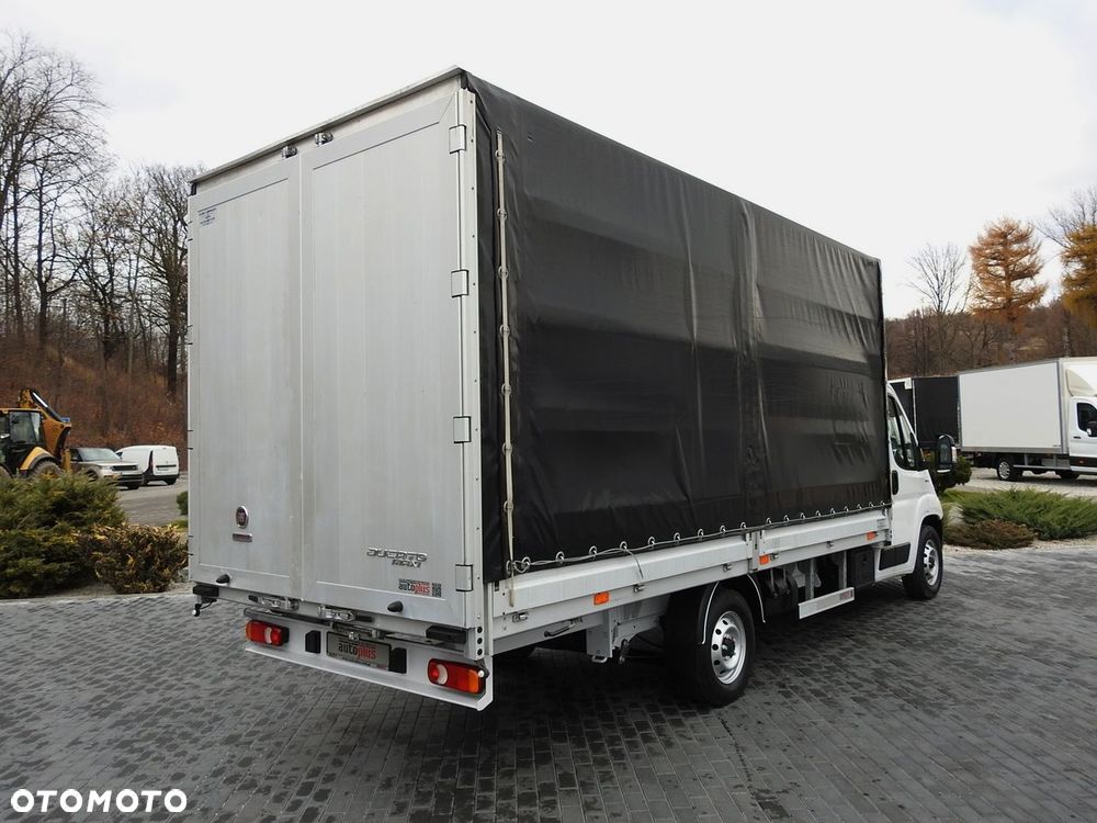 Fiat DUCATO PLANDEKA 10 PALET KLIMATYZACJA PNEUMATYKA  160KM - 4