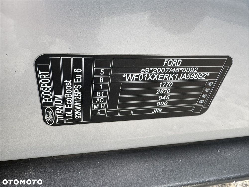 Ford EcoSport 1.0 EcoBoost TITANIUM X - 16