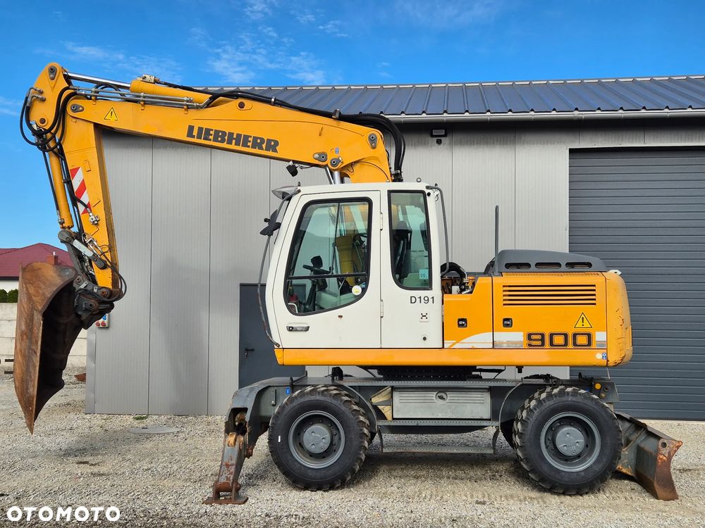 Liebherr A900 C PŁUG I PODPORY Z NIEMIEC SUPER STAN / 314 / 316 / 904 / 914 / 916 / 918 / 920 - 5