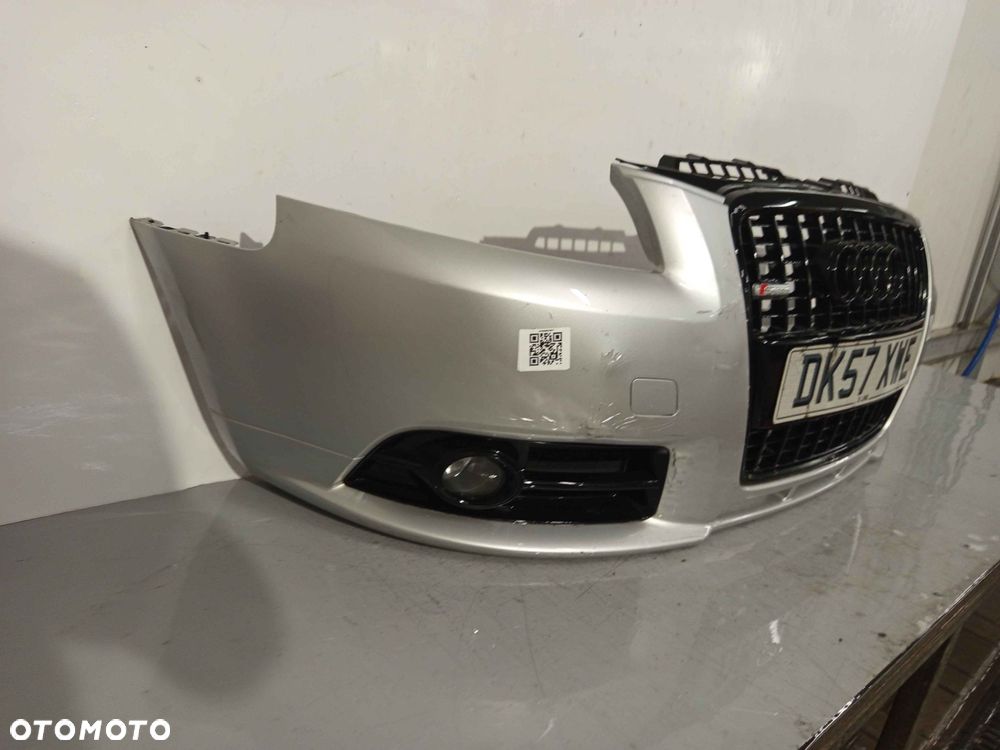 + ZDERZAK PRZÓD PRZEDNI DO AUDI A3 8P S LINE S3 8P HALOGENY DO MALOWANIA ! - 3