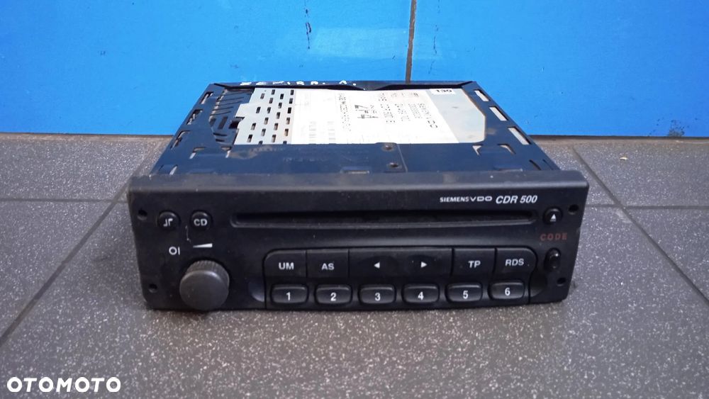 Radio fabryczne 24469302 Opel Zafira A CDR500 - 1