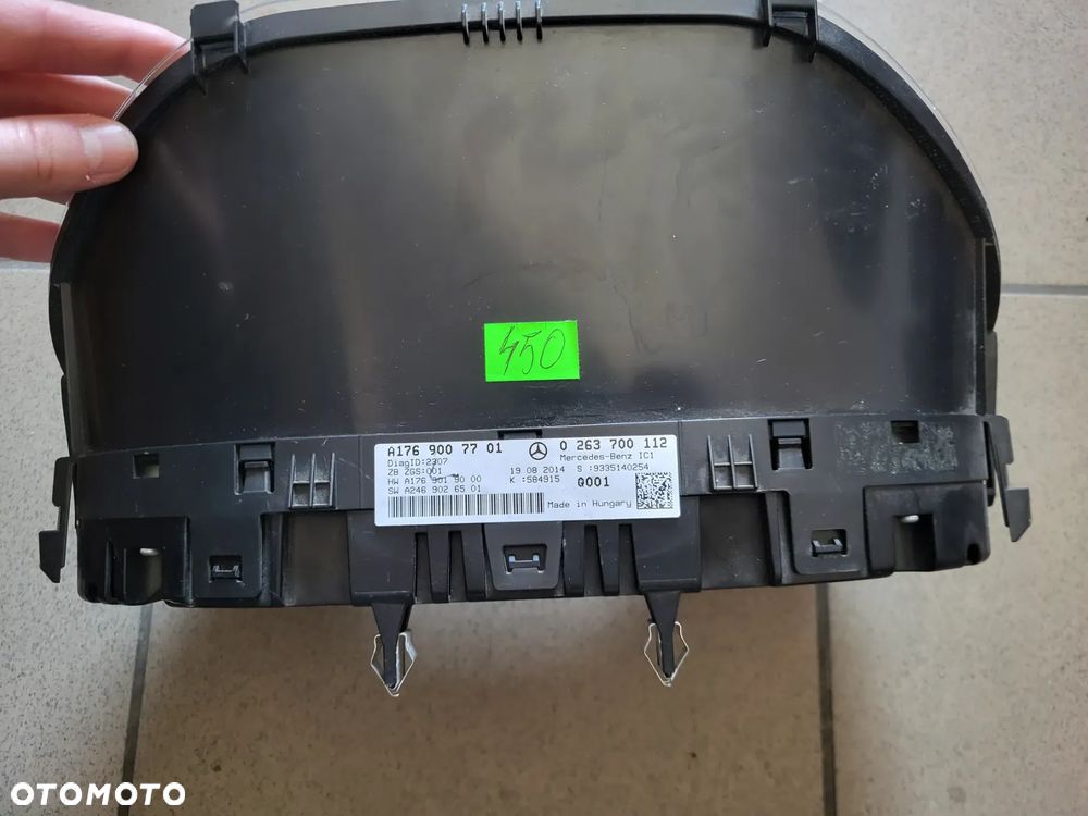 LICZNIK MERCEDES W246 A1769007701 0263700112 - 4