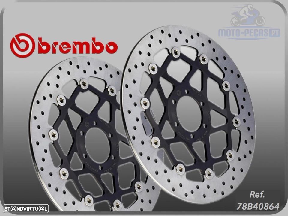 DISCOS TRAVÃO BREMBO GSXR 1000 GSX-R 600 / 750 K5 - K6 - K7 - K8 - 1