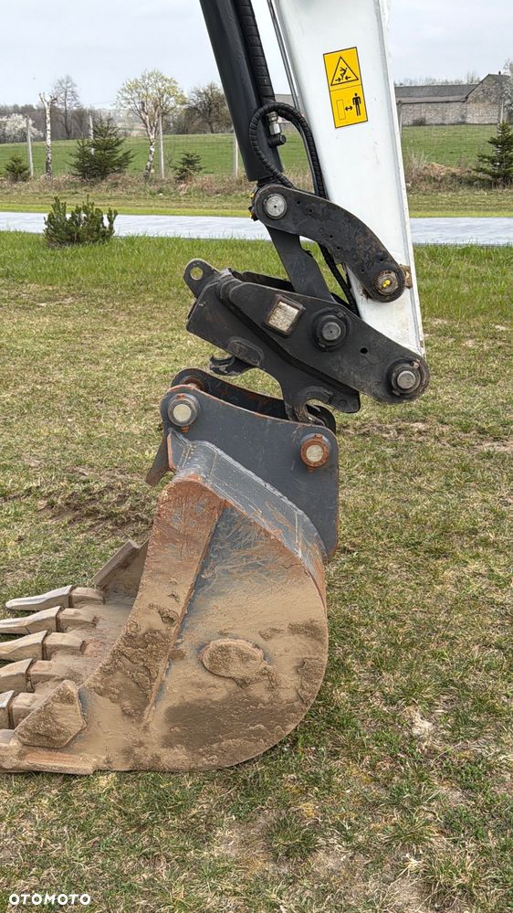 Bobcat Minikoparka Bobcat e50Z 5ton e55 e60 Cat 303.5 304  305 3xłyżki Ramię LOONG dodatkowe linie hydr wyjścia AUX1 + 2 przeciw waga MAX-dociążenie gąsienice 85% od nowości 1 właściciel z Niemiec Auto IDLEE po serwisie Widły wiertnica grabie i inne za dopłatą Szybkozłącze hydr Miller łyżka przedsiębierna Pług  Kubota Takeuchi Jcb - 7