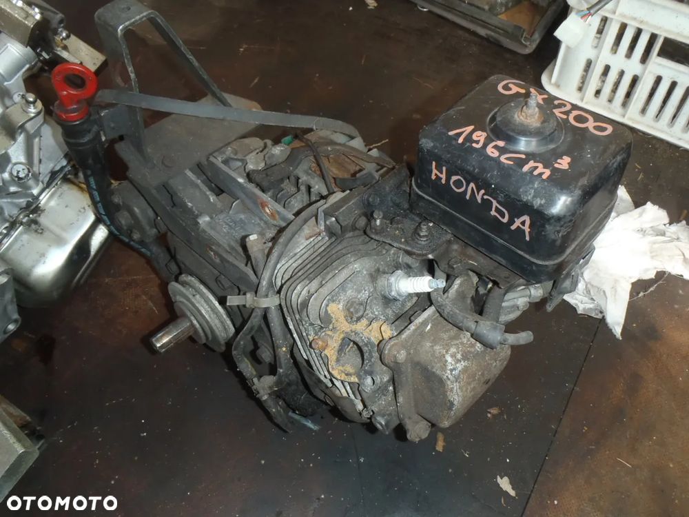 silnik AGEGAT prądnica prądotwórczy zagęszczarka motor blok wał karter rozrusznik gażnik honda gx200 GX 200 196CM3 6,5Km - 2