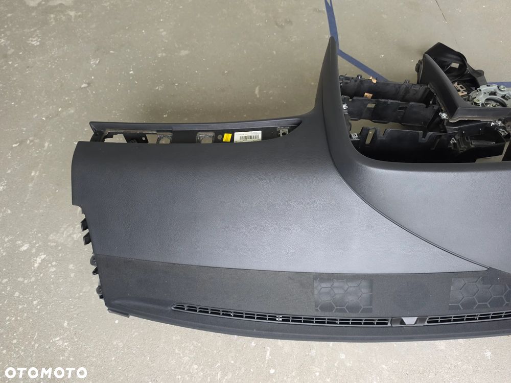 AUDI A6 C6 LIFT DESKA KONSOLA AIRBAG PASY CZARNA SOUL 4 RAMMIENNA KOMPLET - 9