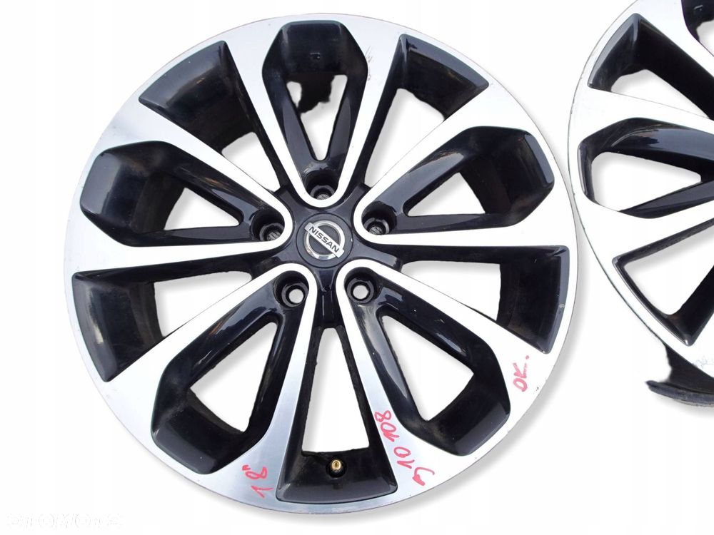 alufelgi kpl. nissan qashqai j10 18" 5x114.3 et 40 - 13