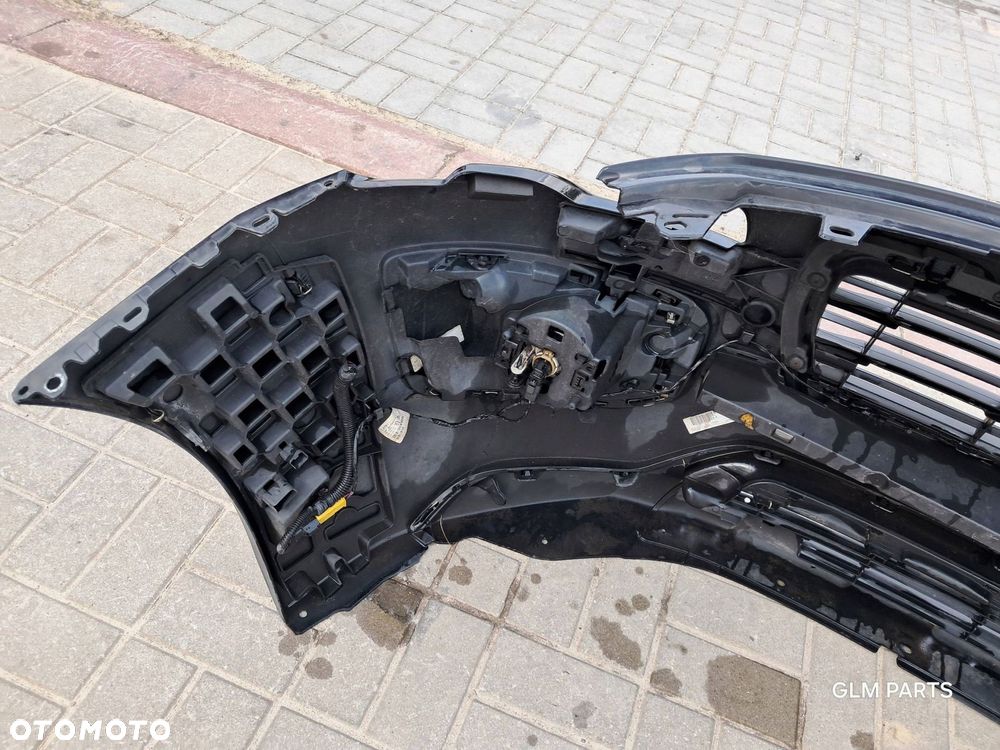 peugeot 3008 i lift zderzak przedni kompletny czarny ktv ryski - 16