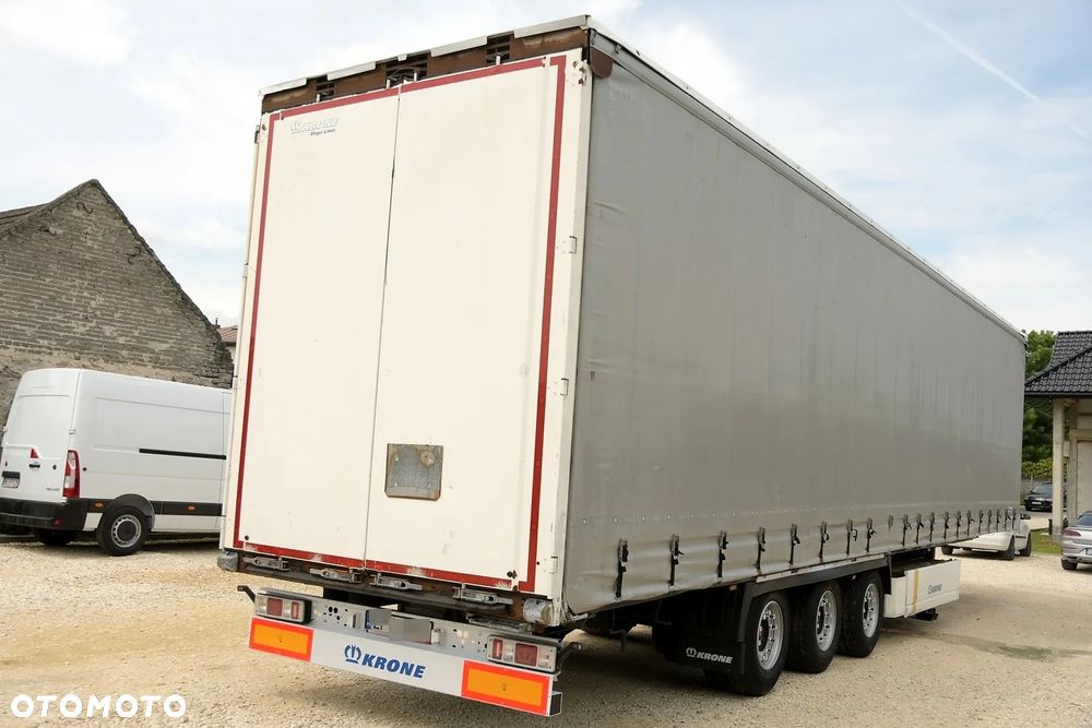 Krone Naczepa KRONE * FIRANKA * 2016 * MEGA * LOWDECK * OŚ PODNOSZONA * ZADBANA! - 7