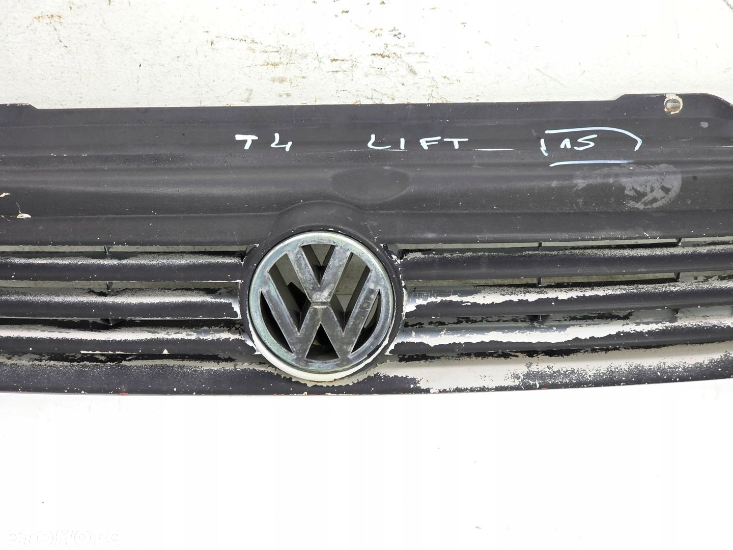 VW T4 LIFT ATRAPA GRILL CHŁODNICY BLACHA 7D0853651 1 - 5