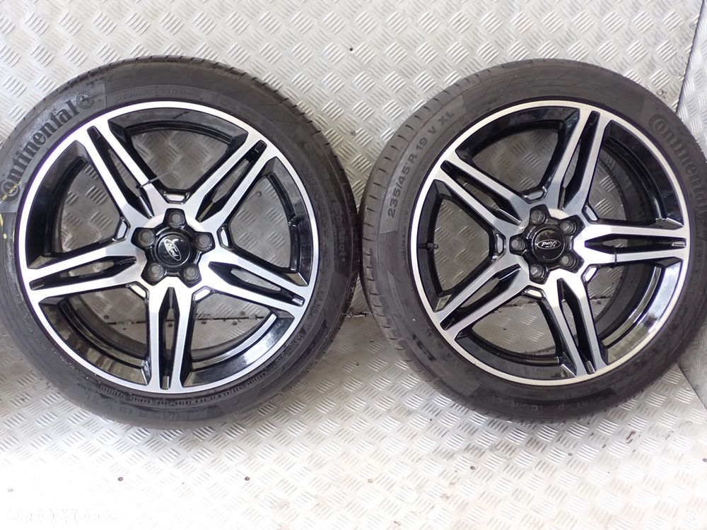 KOŁA FELGI ALUMINIOWE FORD KUGA II 8JX19  ET 52,5  5X108  GJ5J-1007-B1A Z OPONAMI LATO CONTINENTAL  235/45/19 XL - 2