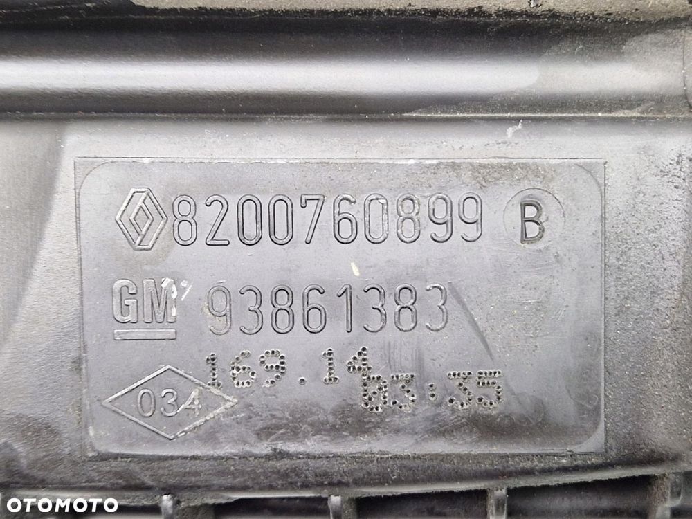 TRAFIC VIVARO II 2 2.0 DCI OBUDOWA FILTRA POWIETRZA 8200760899B 3 - 5
