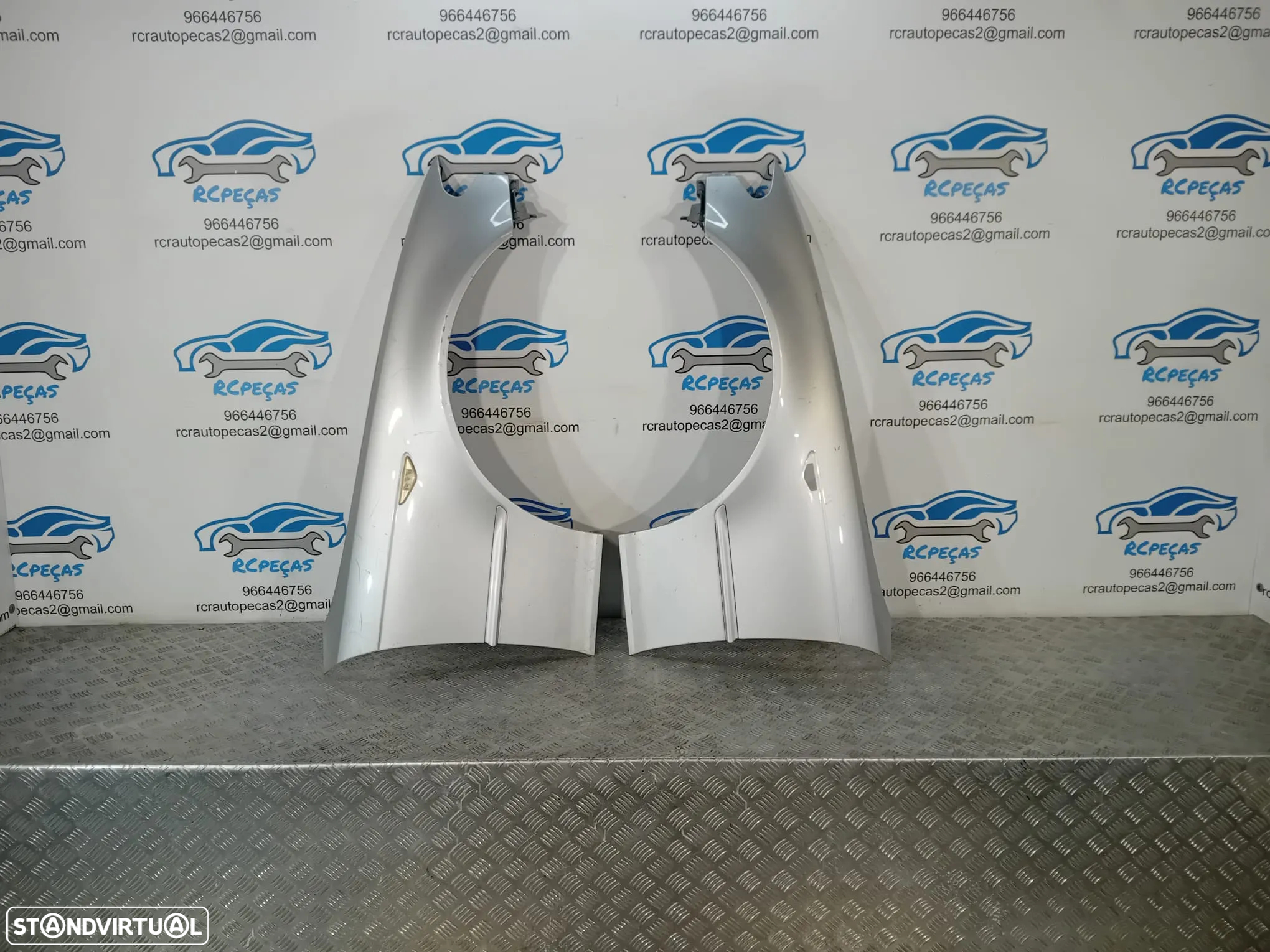 .Conjunto Guardalamas Originais BMW E46 Coupe LCI Facelift Fase 2 7065263 7065264 2003 - 2006 - 2