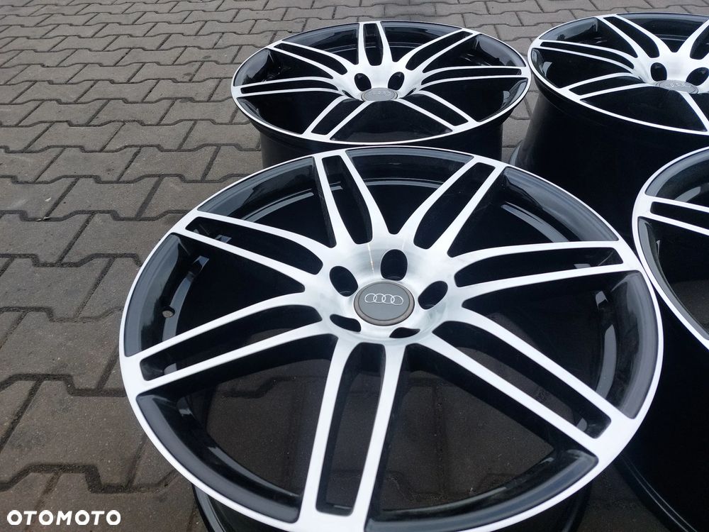AUDI A5 A8 A7 FELGI ALUFELGI R20 9J ET37 5X112 OE 4H0601025AB JAK NOWE! PROSTE! - 9