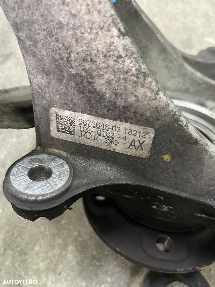 Fuzeta fata BMW X1 F48 X-drive an 2016-2023 cu 120.000 km cod 6876645 si 6876646 - 6