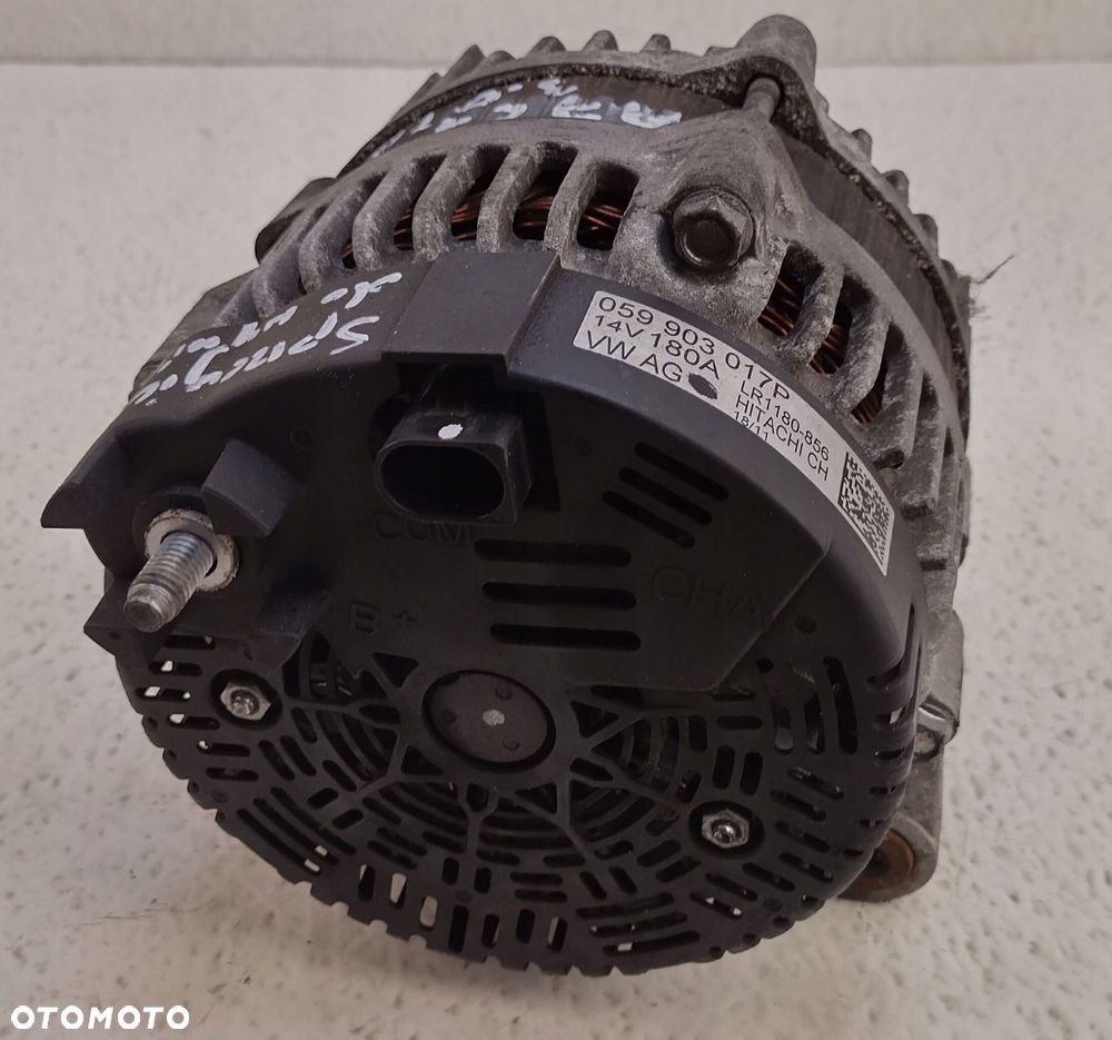 AUDI A7 C7 4G 10-18 3.0 TDI ALTERNATOR 180A 059903017P - 2
