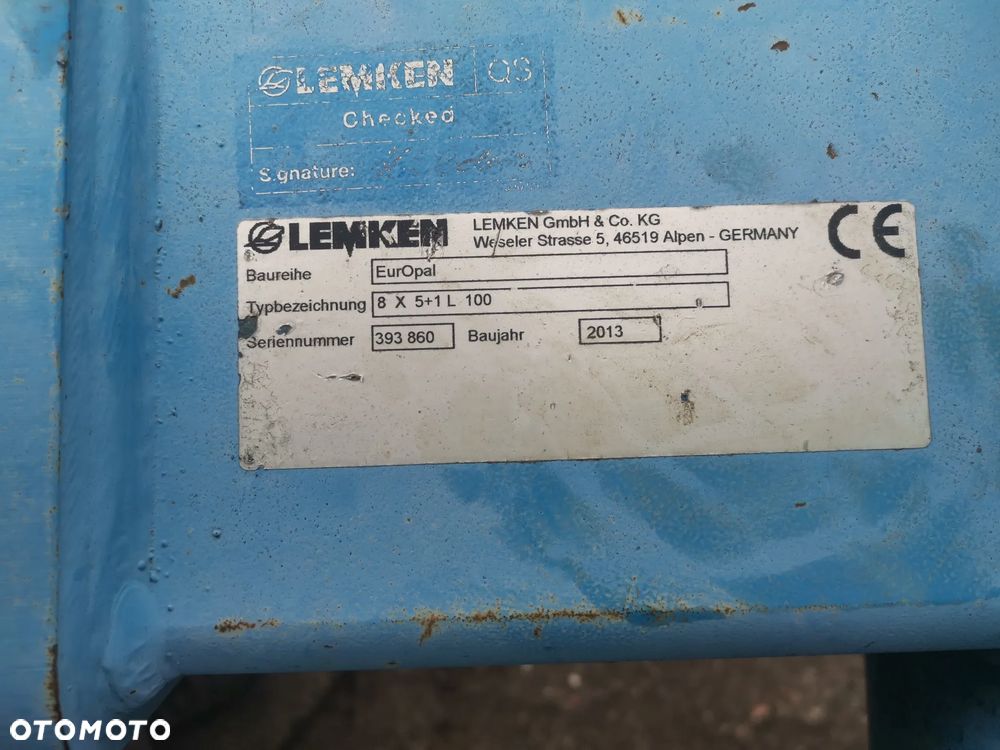 Lemken Euro opal 8x5+1 - 7