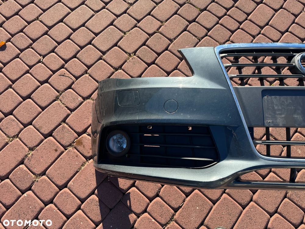 ZDERZAK PRZÓD KOMPLETNY AUDI A4 B8 SPRYSKI POD XENON - 4