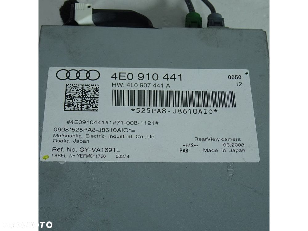 AUDI A6 C6 MODUŁ KAMERY 4E0910441 - 2