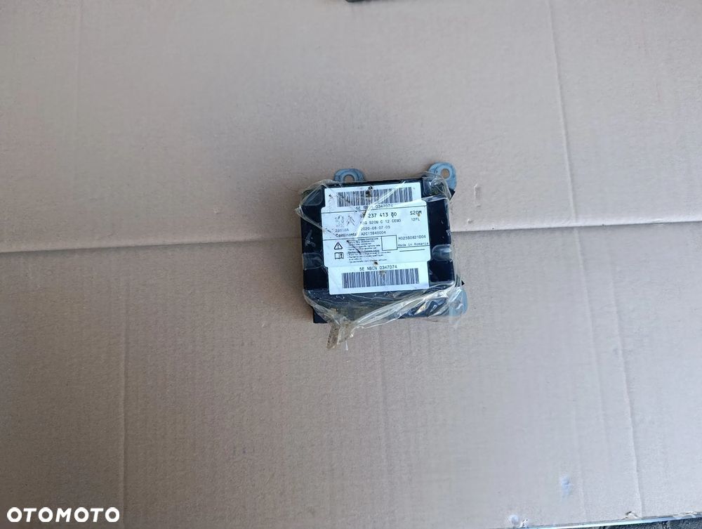 PEUGEOT 208 II 2 KONSOLA AIRBAG PODUSZKA SENSOR PASY EUROPA KOMPLET - 4