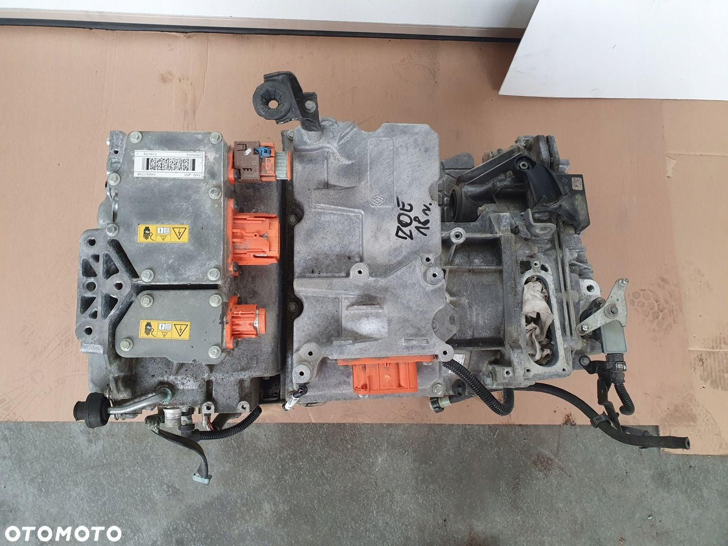 SILNIK ELEKTRYCZNY ŁADOWARKA SKRZYNIA RENAULT ZOE I 18r 5AQ 601 MAQ 601 - 2