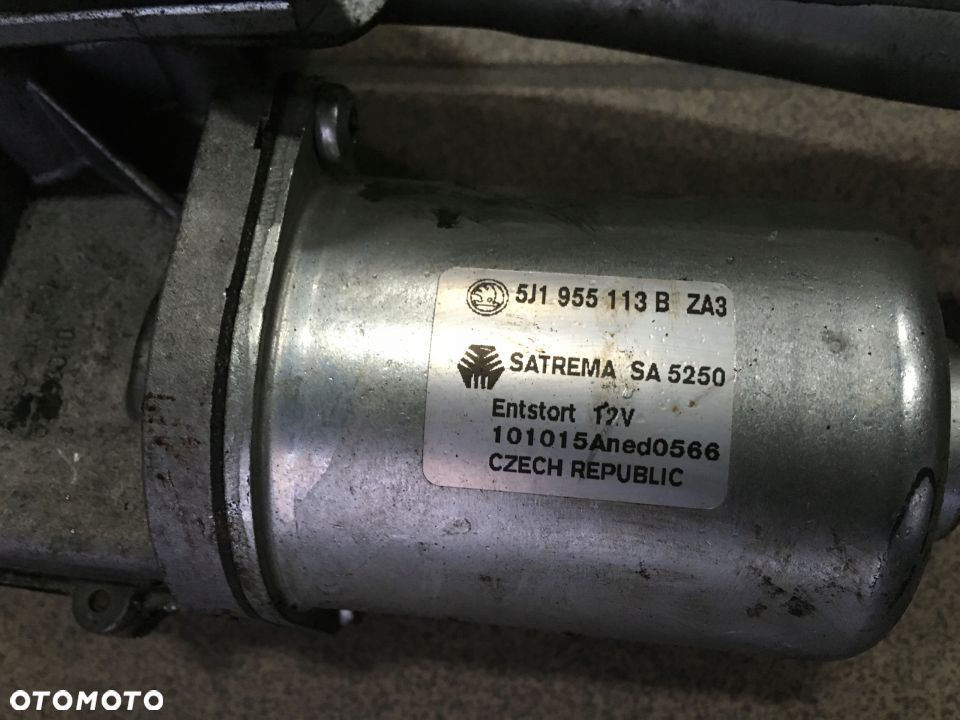 Fabia 2 II Mechanizm wycieraczek przód 5J1955113B - 1