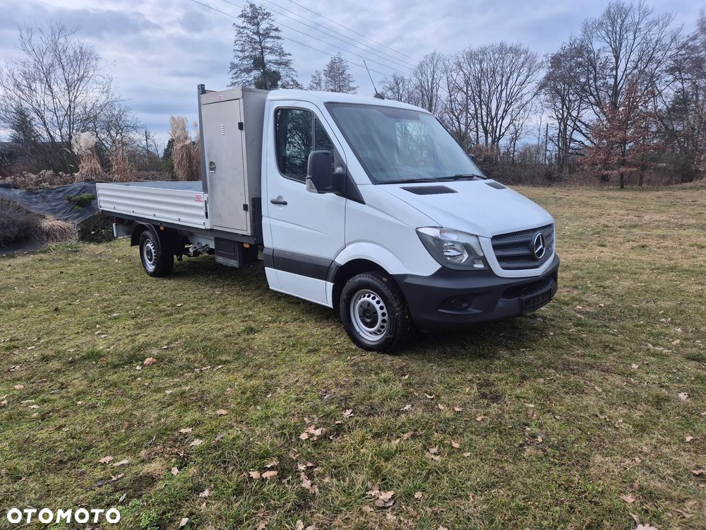 Mercedes-Benz SPRINTER 313 CDI MAX SKRZYNIA KLIMA HAK 124 TYŚ KM UDOKUMENTOWANE SERWISOWANY ASO - 1