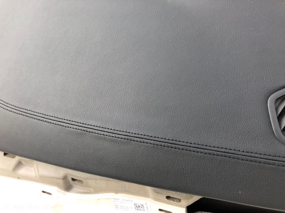 BMW 5 6 G30 G31 G32 F90 DESKA KONSOLA KOKPIT PULPIT PÓŁKA PARAPET PODUSZKI AIRBAG KOLAN PASY SKÓRA - 14