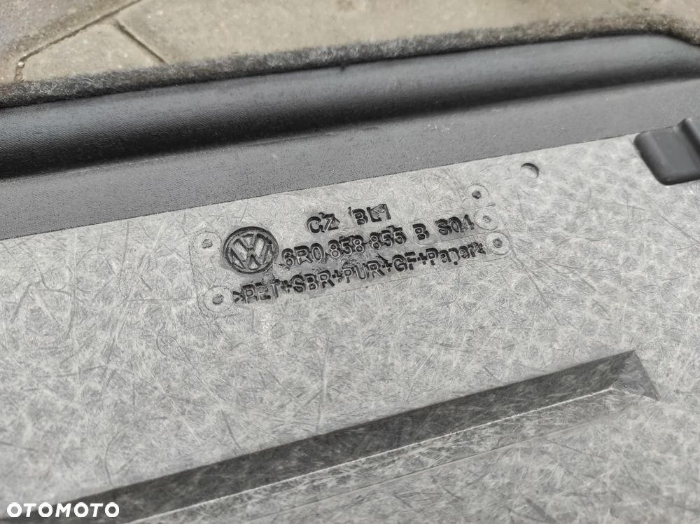 VW POLO 5 6R0 PODŁOGA BAGAŻNIKA CAŁA 6R0858855B WYSYŁKA !!!!! - 3