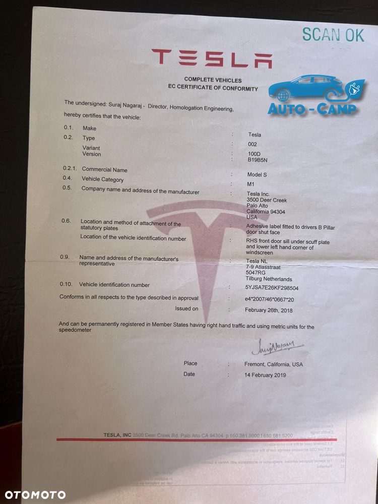 Tesla Model S 100D Allradantrieb Performance - 9