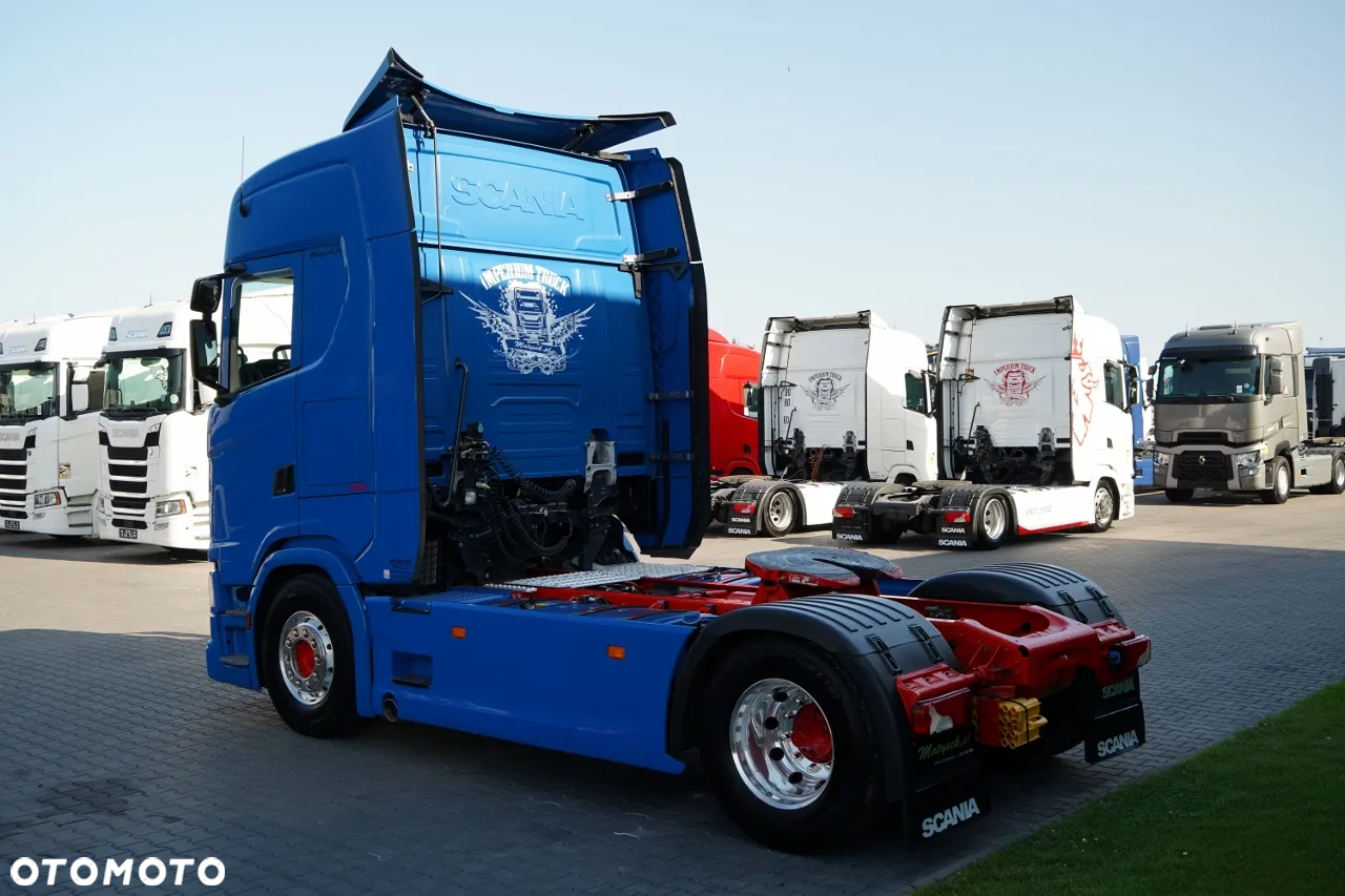 Scania S 500 / RETARDER / KLIMA POSTOJOWA / ALUFELGI / PO KONTRAKCIE SERWISOWYM - 8