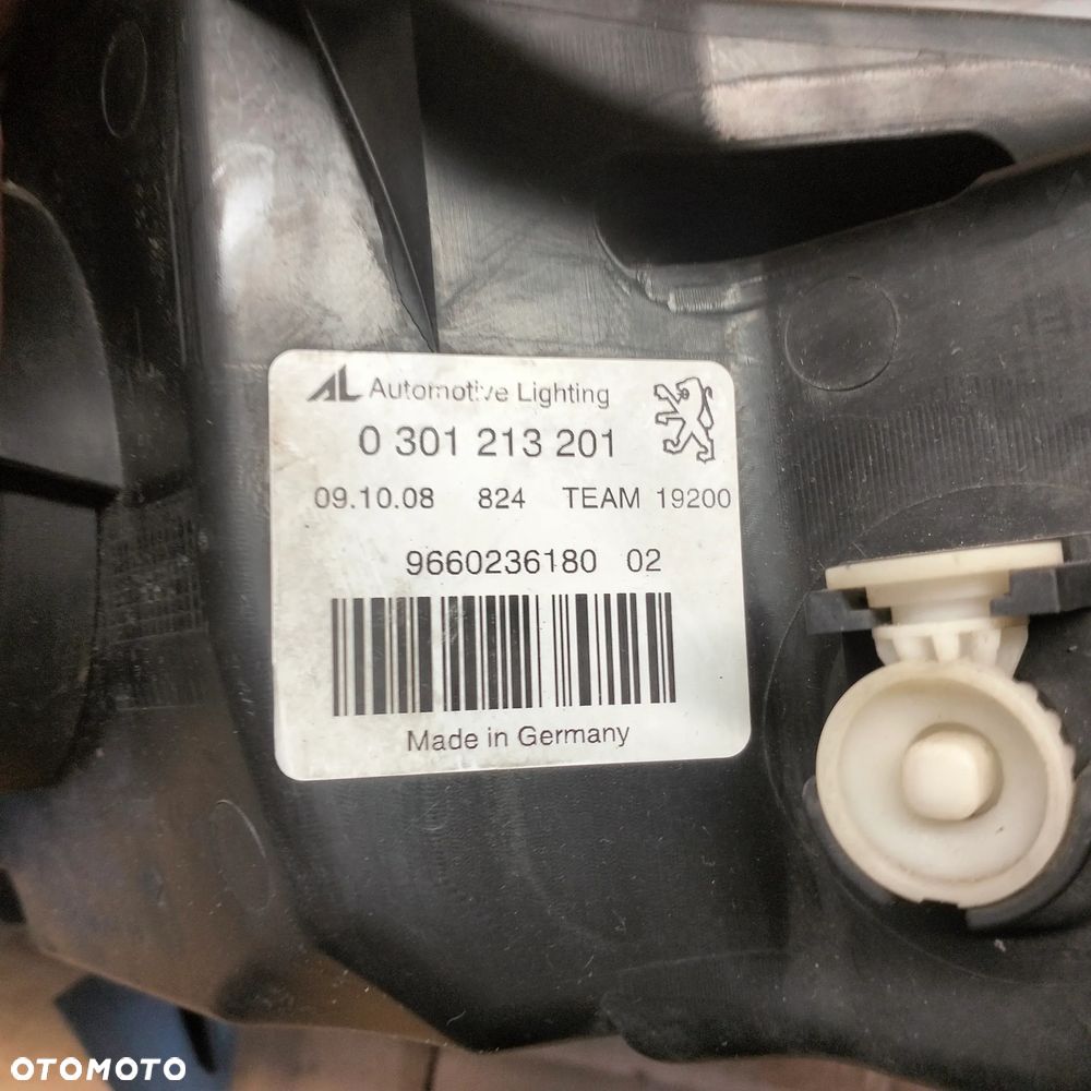 PEUGEOT 407 LAMPA PRZÓD LEWA - 7