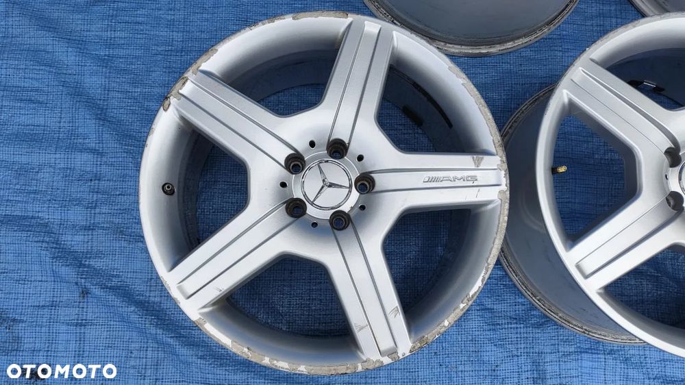 FELGA AMG ALUFELGA CZUJNIK 8.5J 9.5J 19 ET43 ORYGINAŁ A2214012602 A2214012702 A0045429818 MERCEDES S-KLASA W221 CL W216 - 8