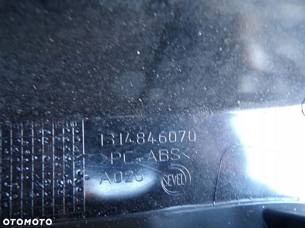 FIAT DUCATO III LIFT 2014- ATRAPA GRILL ZDERZAKA PRZÓD 1314846070 NOWY ORYG - 8