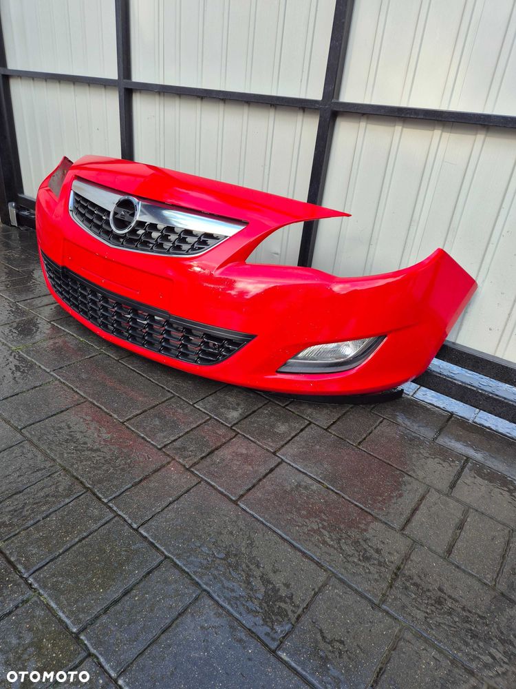 Zderzak przód przedni Opel Astra J rok 11 kod lak Z50B kompletny - 4
