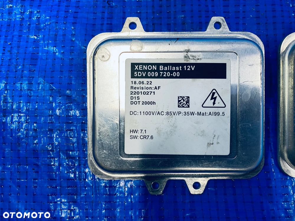 PRZETWORNICA MODUŁ STEROWNIK XENON KSENON BI-XENON LEWA PRAWA OPEL INSIGNIA A 2008- ; 5DV009720-00  5DV 009 720-00 - 4