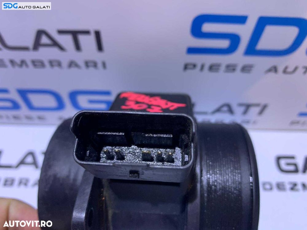 Debitmetru Aer Citroen Berlingo 1.9 D 1999 - 2011 Cod 5WK9621 9629471080 [B3521] - 4