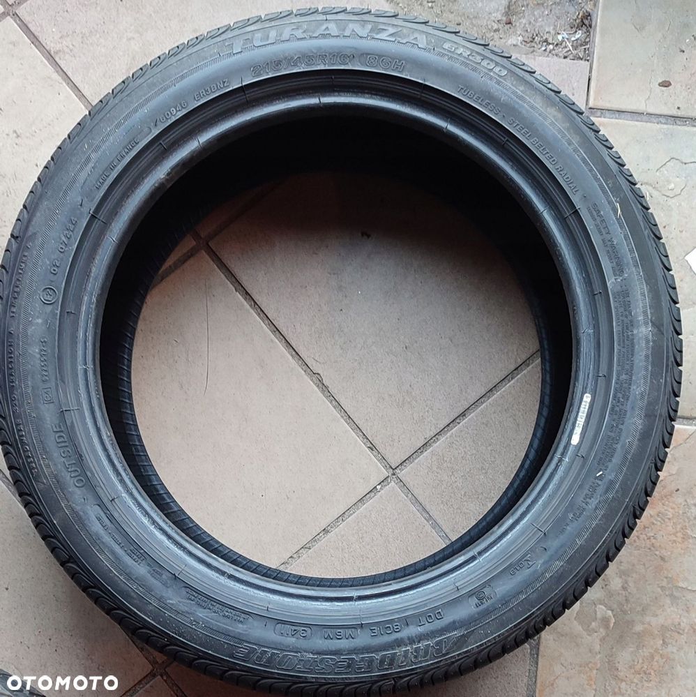 Opony 4szt kpl Bridgestone Turanza ER300 215/45R16 11r - 4