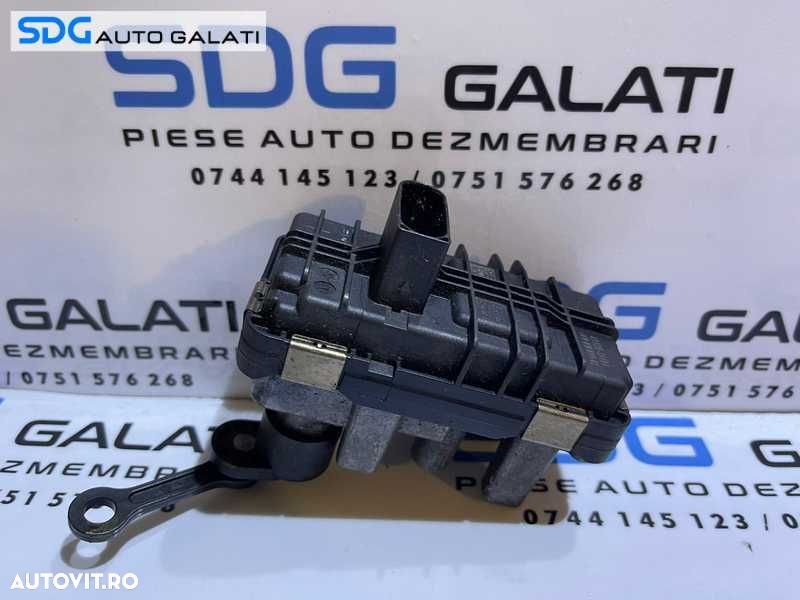 Actuator Turbo Turbina Turbosuflanta BMW Seria 5 GT F07 520 2.0 D N47 2011 - 2017 Cod 49335-19400 6NW010099 6NW010099-02 - 1