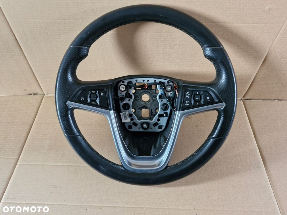 Kierownica skóra skórzana Opel Insignia A sterowanie multi - 1