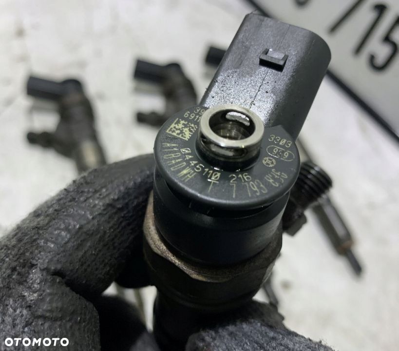 WTRYSKIWACZE 7793836 KOMPLET 4 SZTUKI EURO 4 BMW - 3