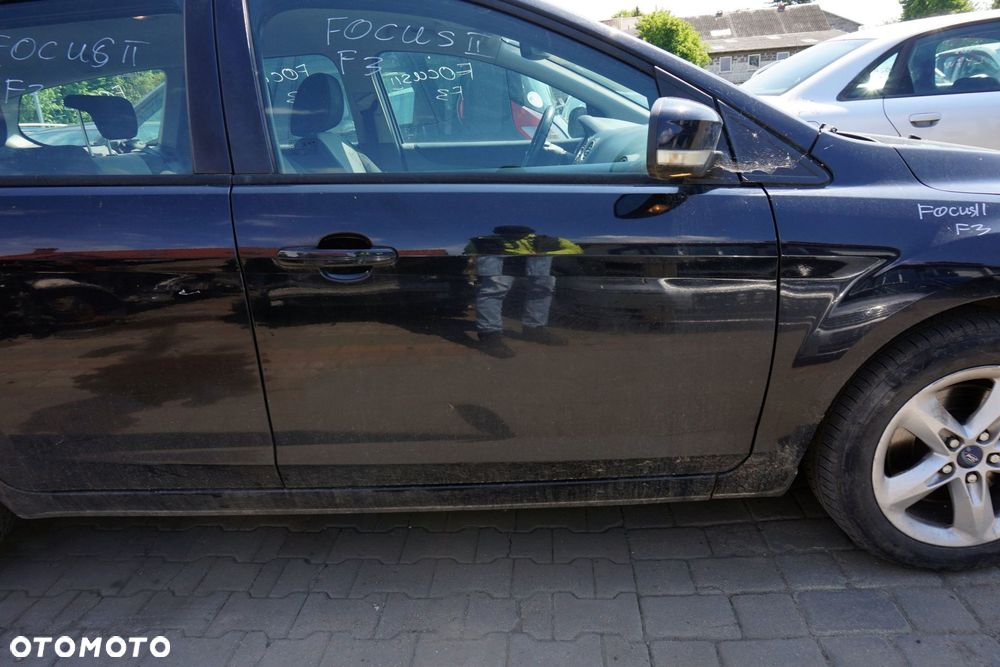 DRZWI PRZEDNIE PRAWE FOCUS II MK2 LIFT KOMBI F3  CZARNY FORD 2008-2011 - 3