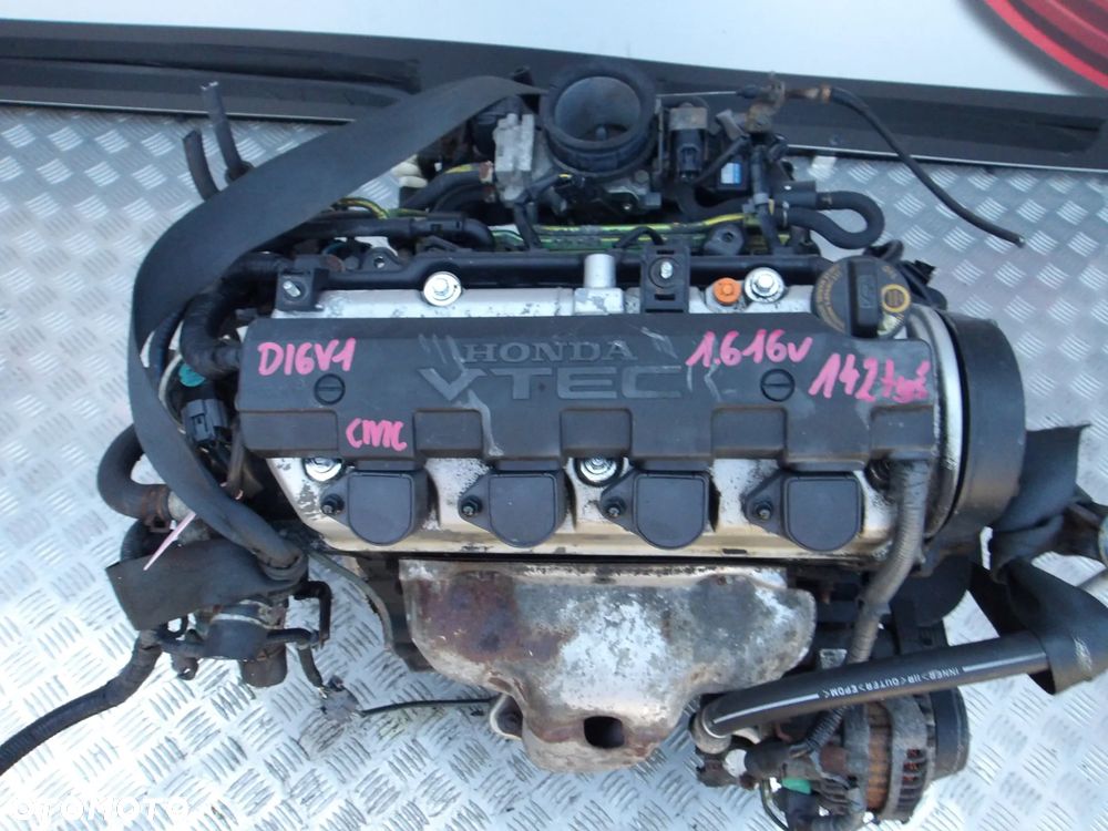 SILNIK HONDA CIVIC 1.6 16V D16V1 142 TYS - 2