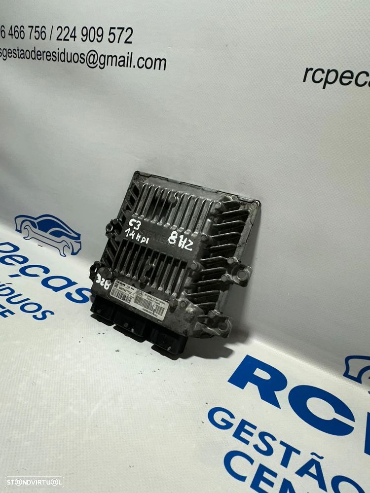 .Centralina Motor Siemens PSA Peugeot Citroen 1.4 HDi 8HX 8HZ 9648624280 5WS40110C-T 2002 - 2016 - 3