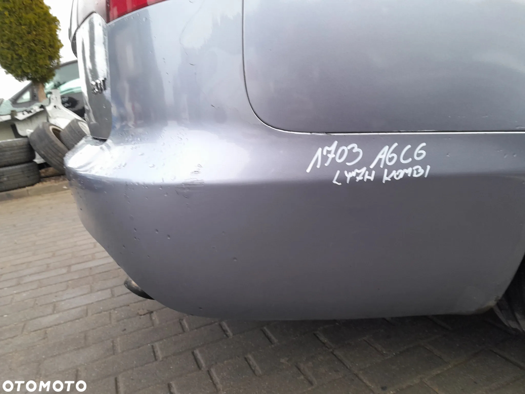 AUDI A6 C6 ZDERZAK TYLNY TYŁ KOMBI KOLOR: LY7H - 5