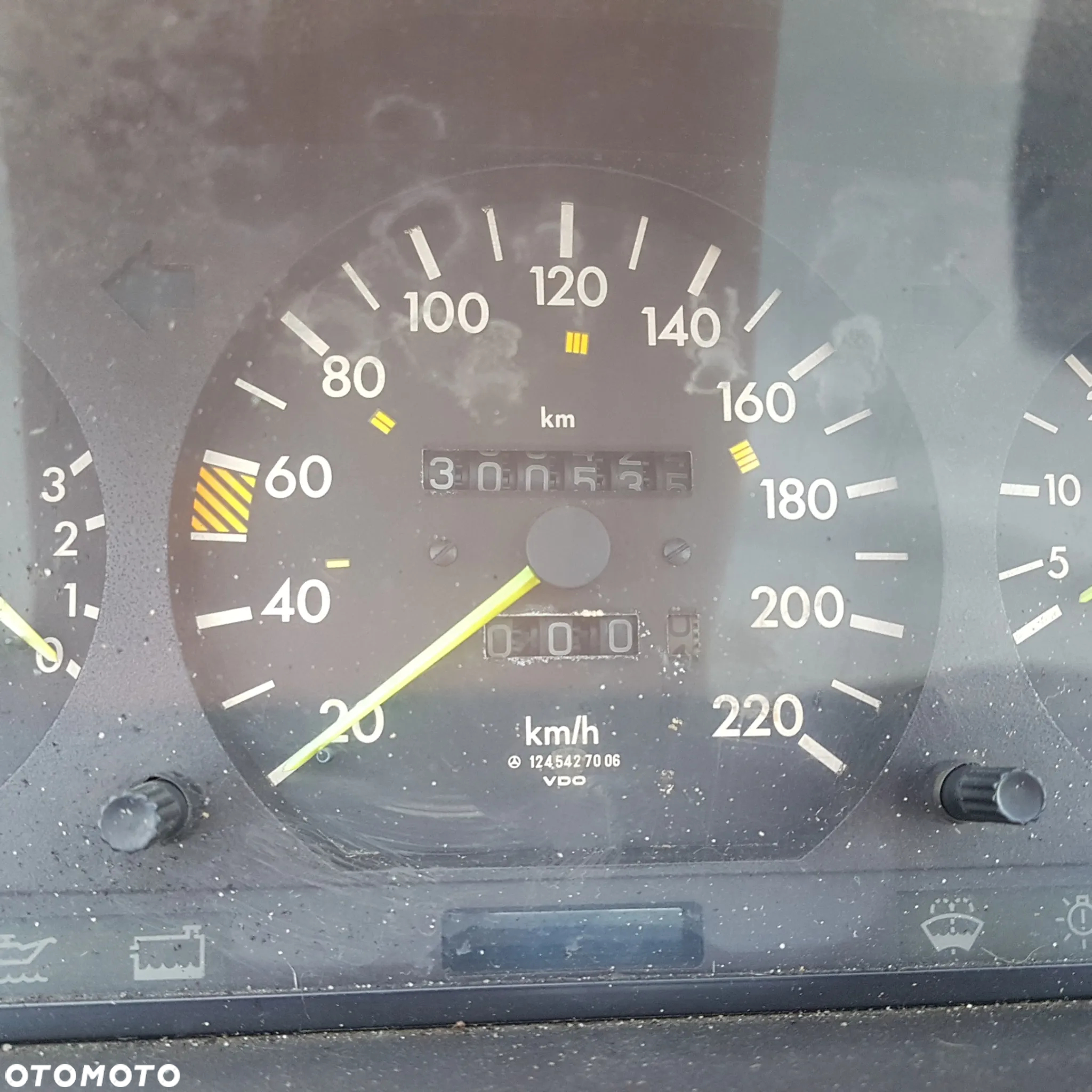 licznik obrotomierz zegary wskażnik paliwa zegarek mercedes benz w124 124 oryginał benzyna 1245427469 diesel 1245427006 - 8