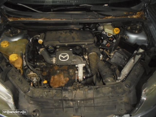 Carro MOT: F6JA MAZDA MAZDA 2 2004 1.4 68CV 5P CINZA DIESEL - 8