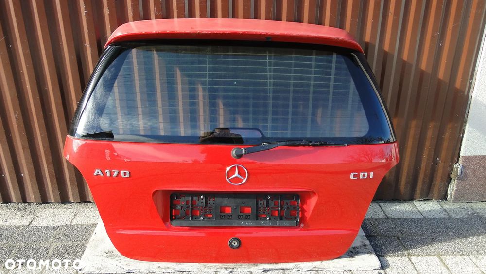 MERCEDES A-KLASA W168 KLAPA BAGAŻNIKA TYŁ TYLNA KOMPLETNA - 1