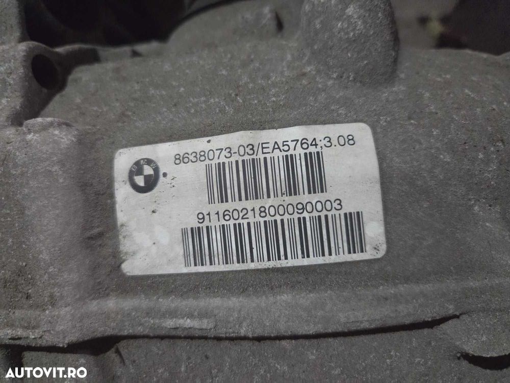 Grup diferential spate BMW seria 7 G11 G12 G32 cod 8638073 raport 3.08 - 3