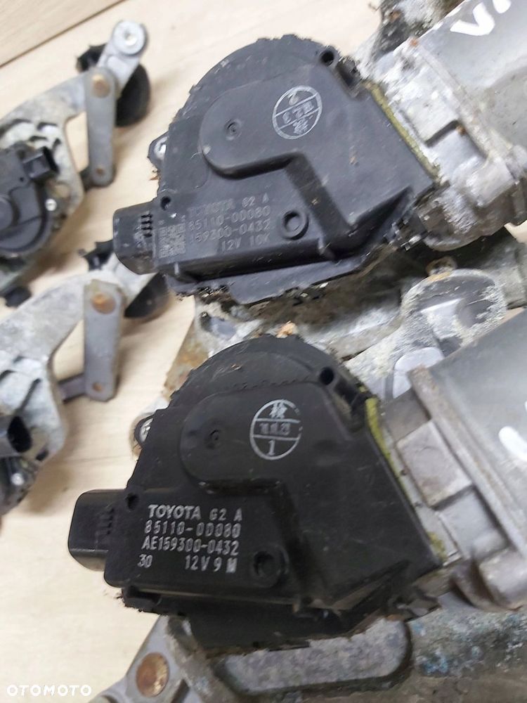 Toyota Yaris II mechanizm silniczek wycieraczek 78110-0D011 2006-2011r - 3